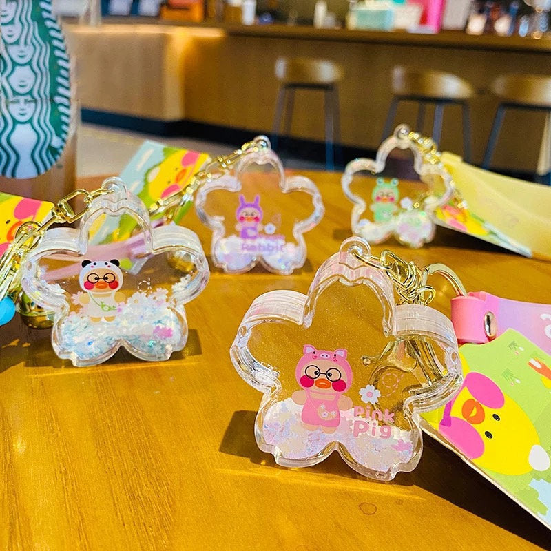 porte-cles-canard-panda-flacon-dudu-duck