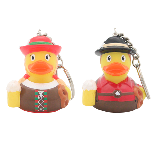 Bavarian duck keychain