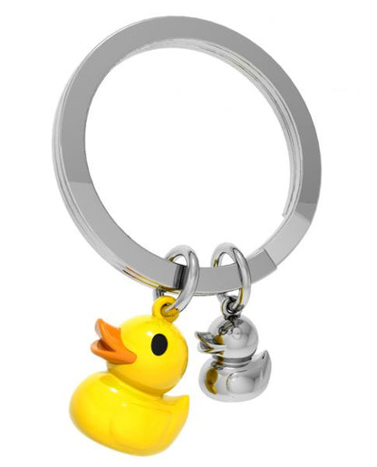 Yellow duck keychain