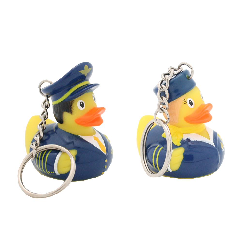 porte-cles-canard-pilote-et-hotesse-lilalu