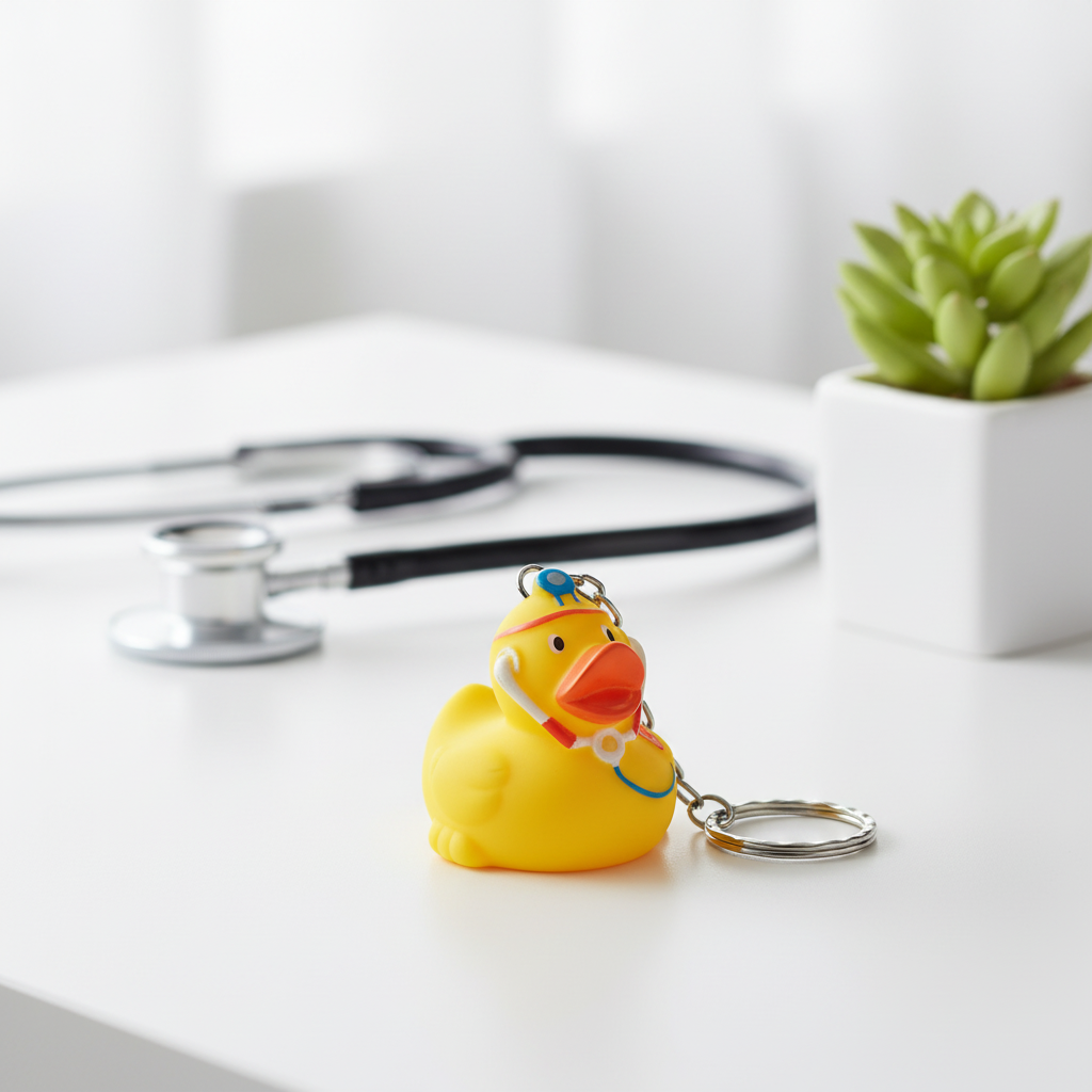 Doctor Duck Schlüsselanhänger