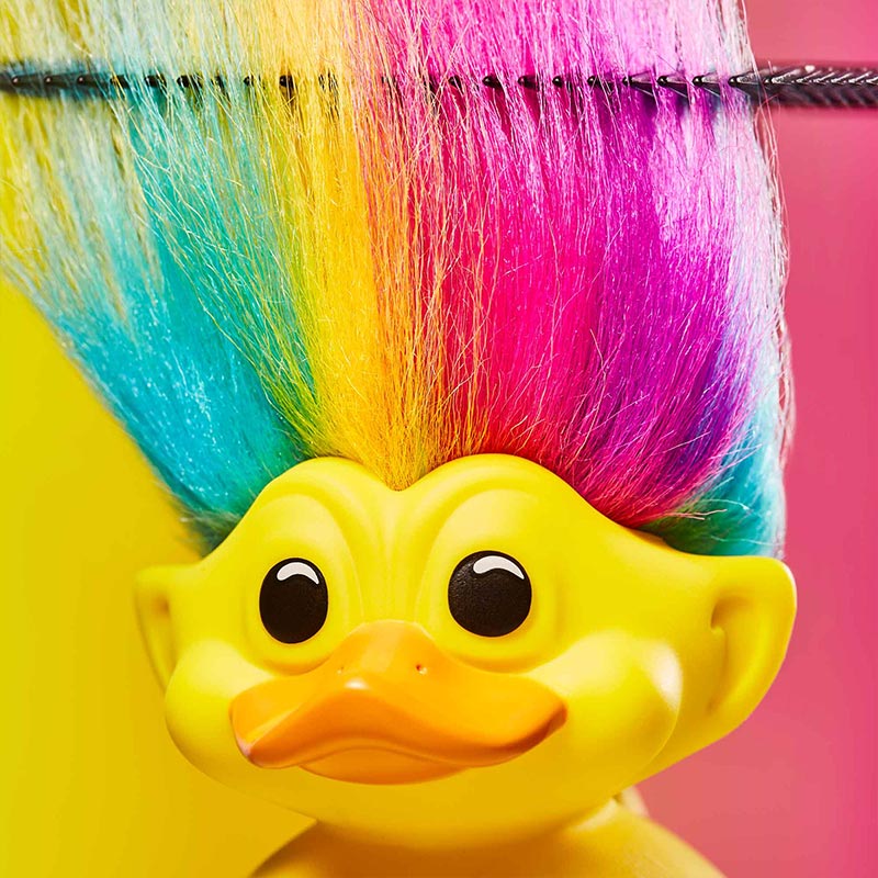 Duck Rainbow Troll (First Edition)