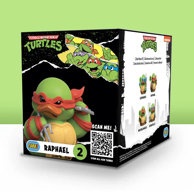 official teenage mutant ninja turtles tubbz boxed edition