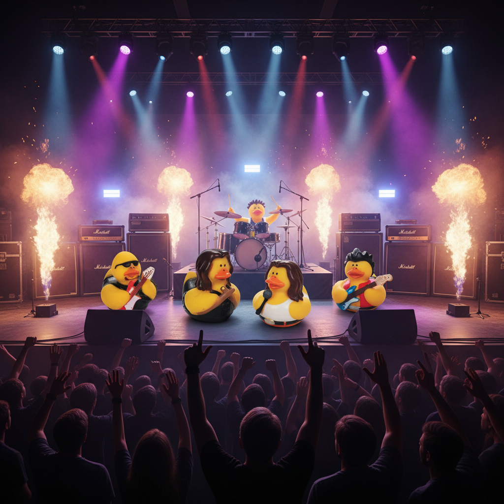 Mini Ducks-Rockband