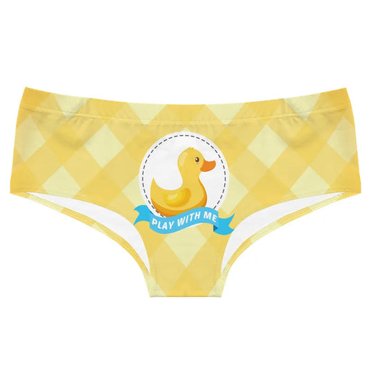 Yellow Duck Panties "Play with me"