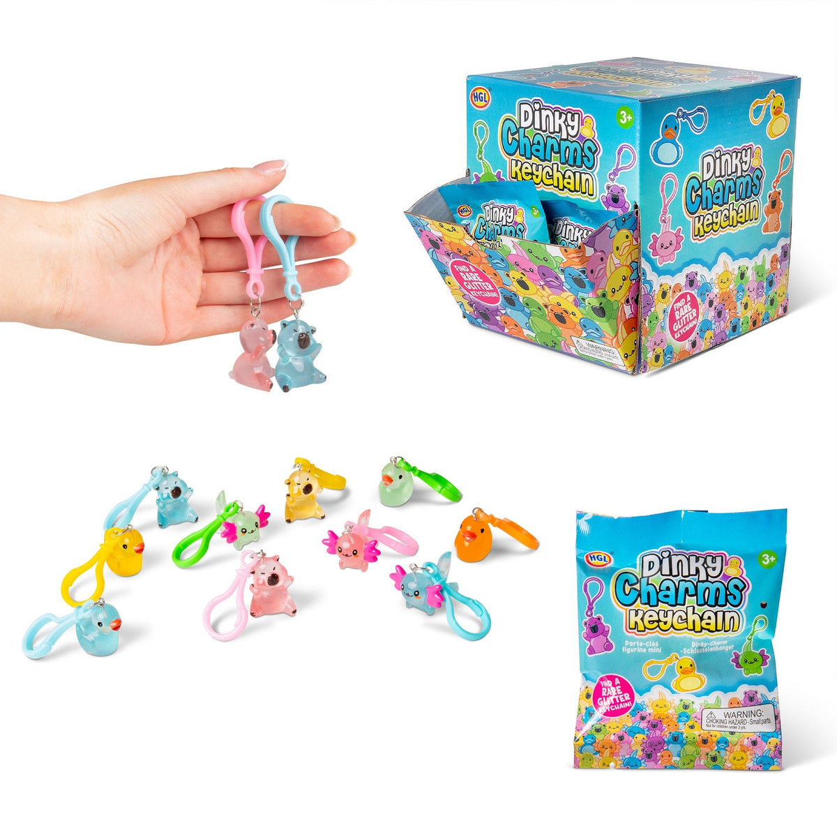 DINKY CHARM KEYCHAINS