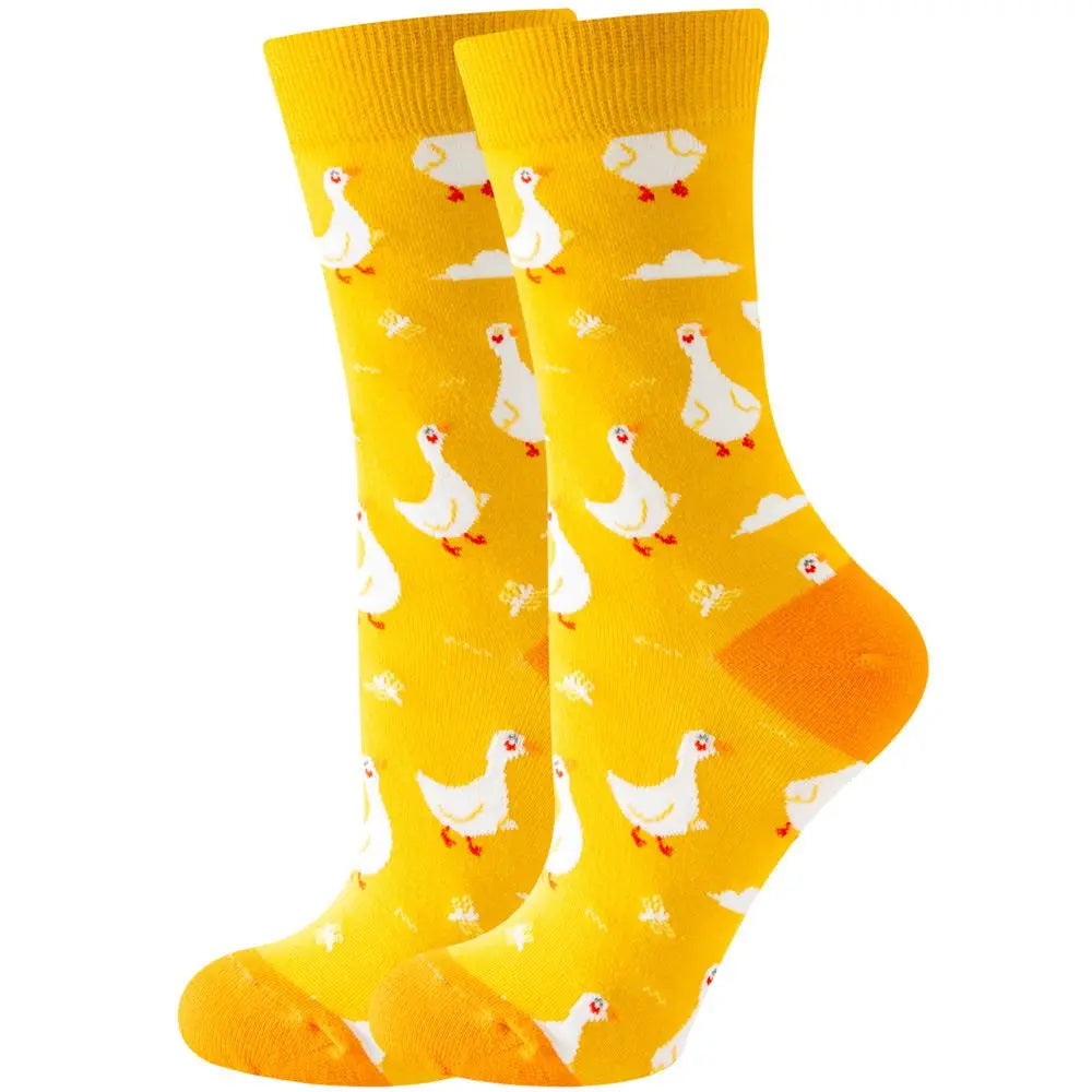 White Duck Sock