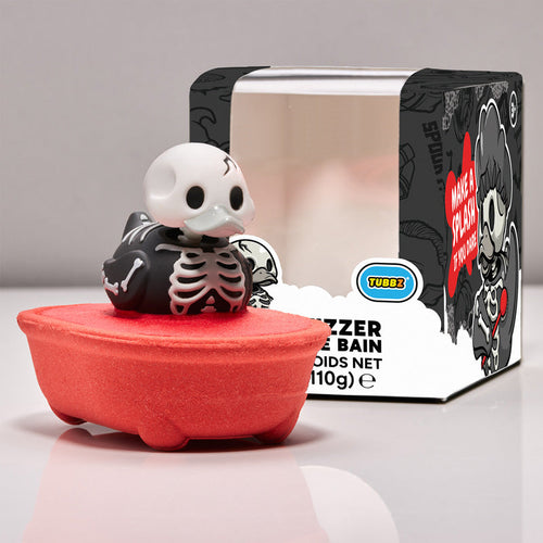 Skeleton TUBBZ Badebombe mit Mini-Figur