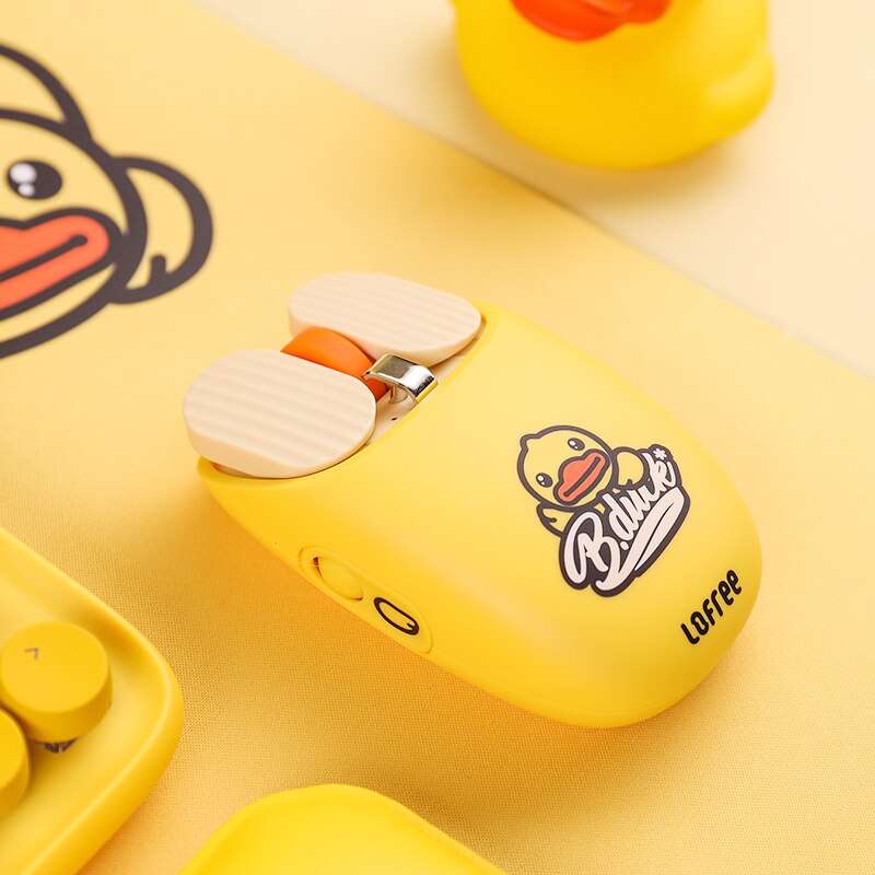 Yellow duck wireless mouse