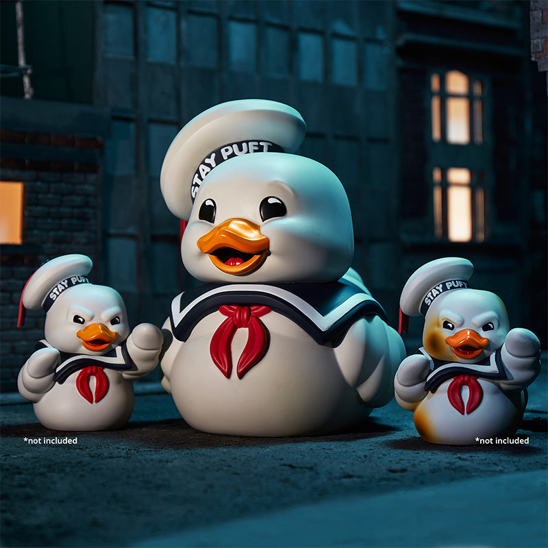 Canard Bibendum Chamallow géant XL Stay Puft Ghostbusters TUBBZ | Cosplaying Ducks Numskull