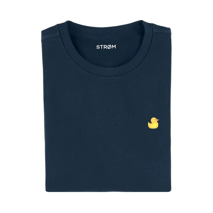 Sweat Bleu Marine Canard Jaune Strøm