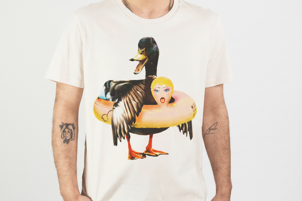 Mallard Duck T-Shirt with Doll Float