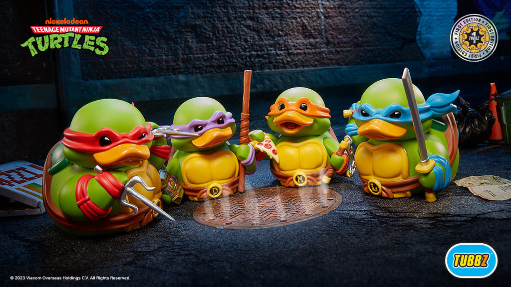 Ninja turtle ducks