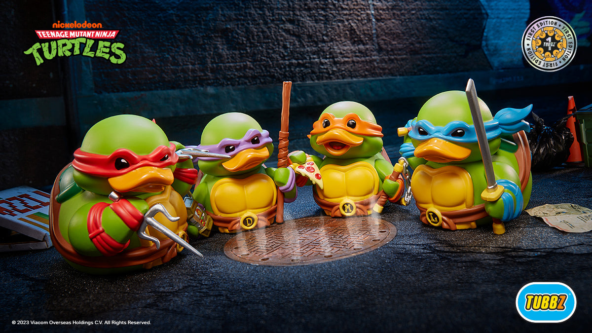 Ninja turtle ducks