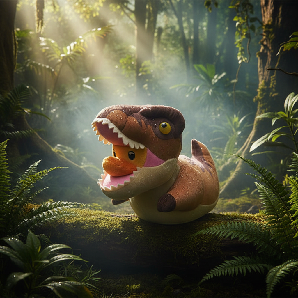Ente T-Rex (Plüschtier)