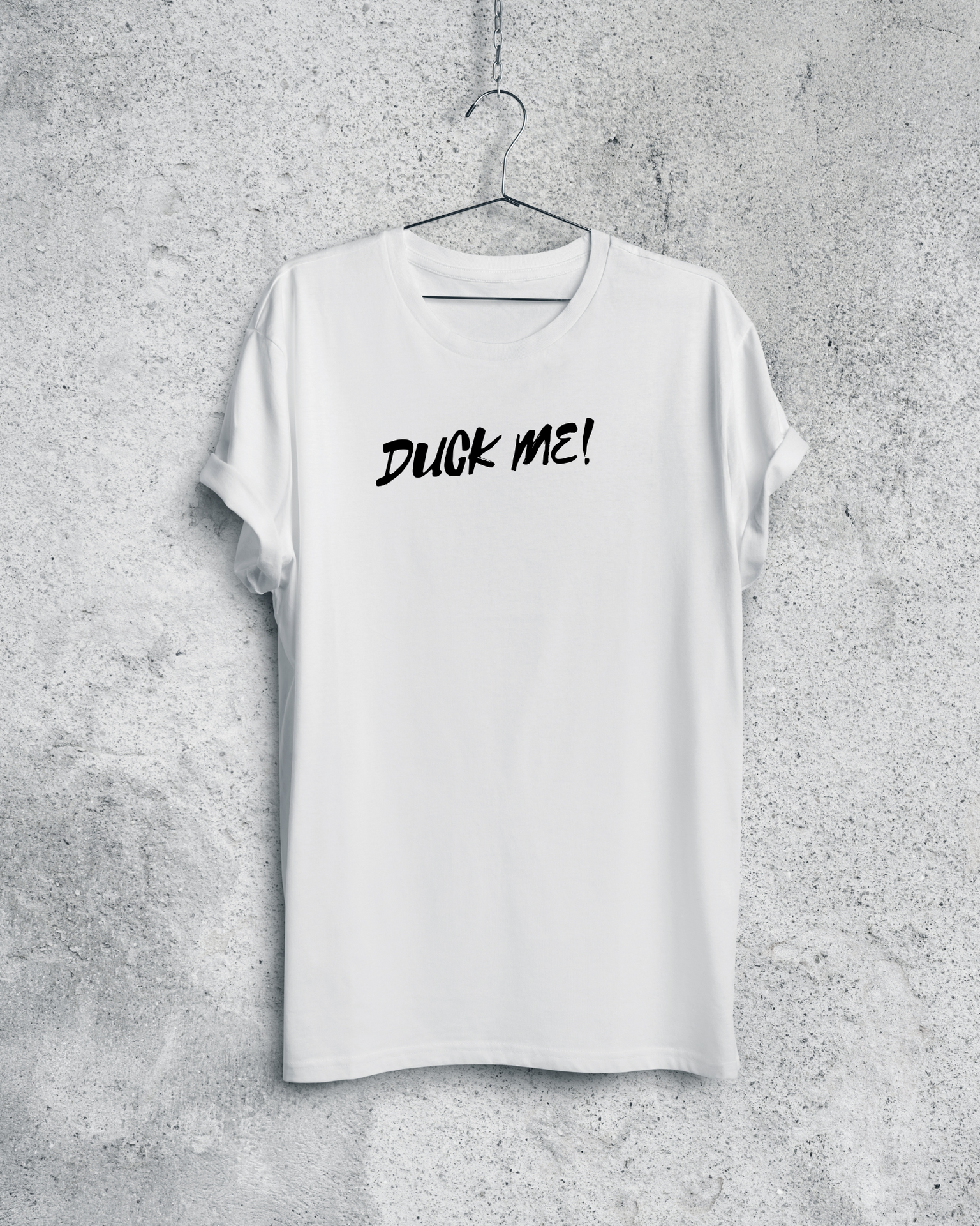 T-Shirt Duck Me! – visuel produit