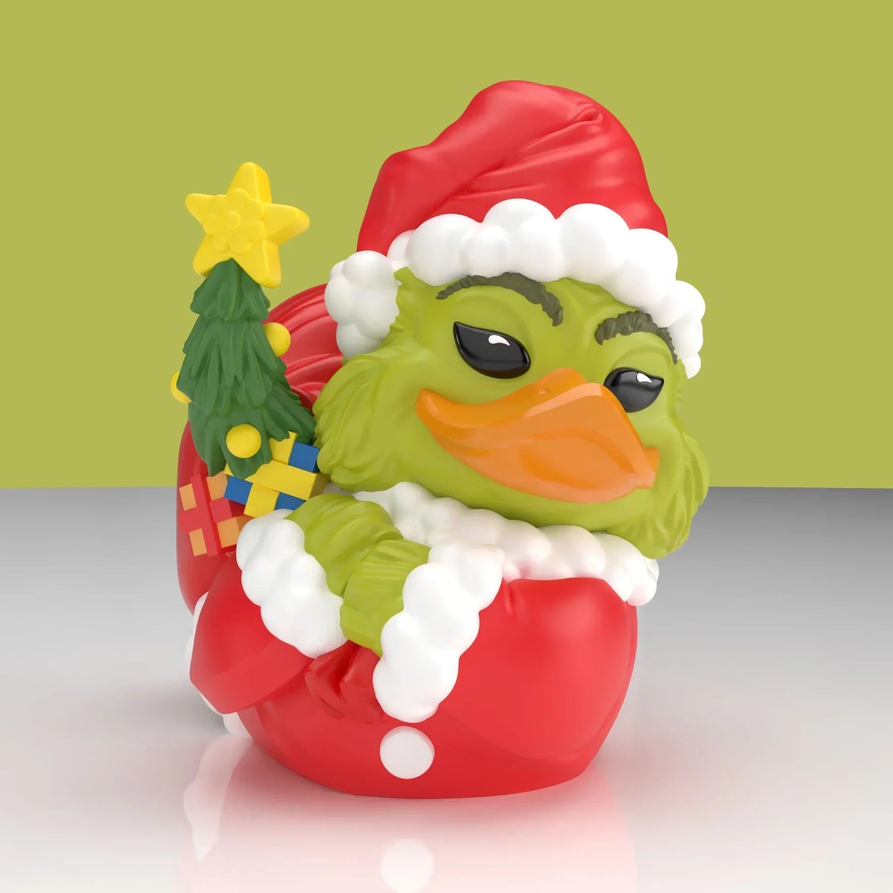 Grinch-Ente als Weihnachtsmann (Erstausgabe)