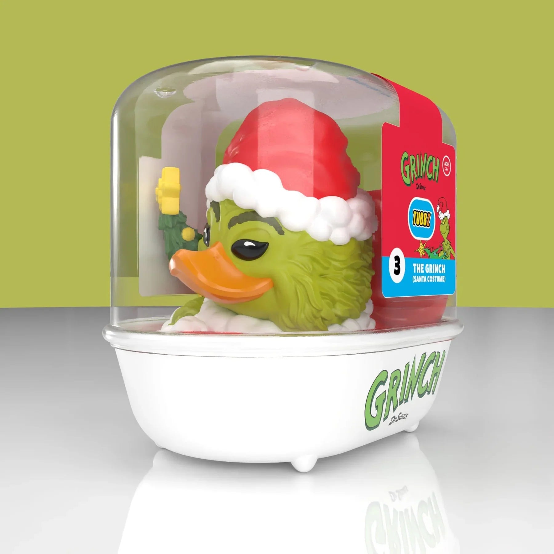 Grinch Duck as Santa Claus (First Edition)