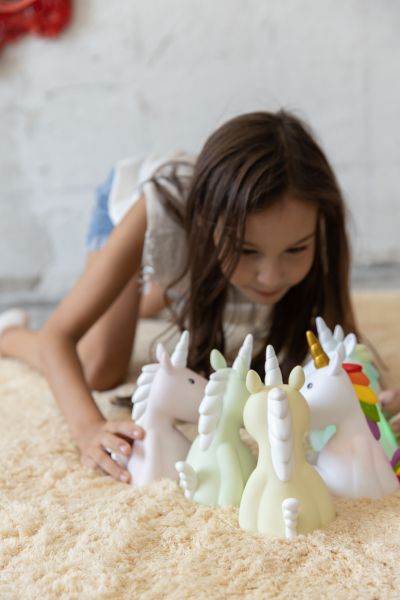 Veilleuse Licorne Rose