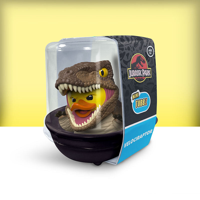 jurassic park velociraptor tubbz mini edition