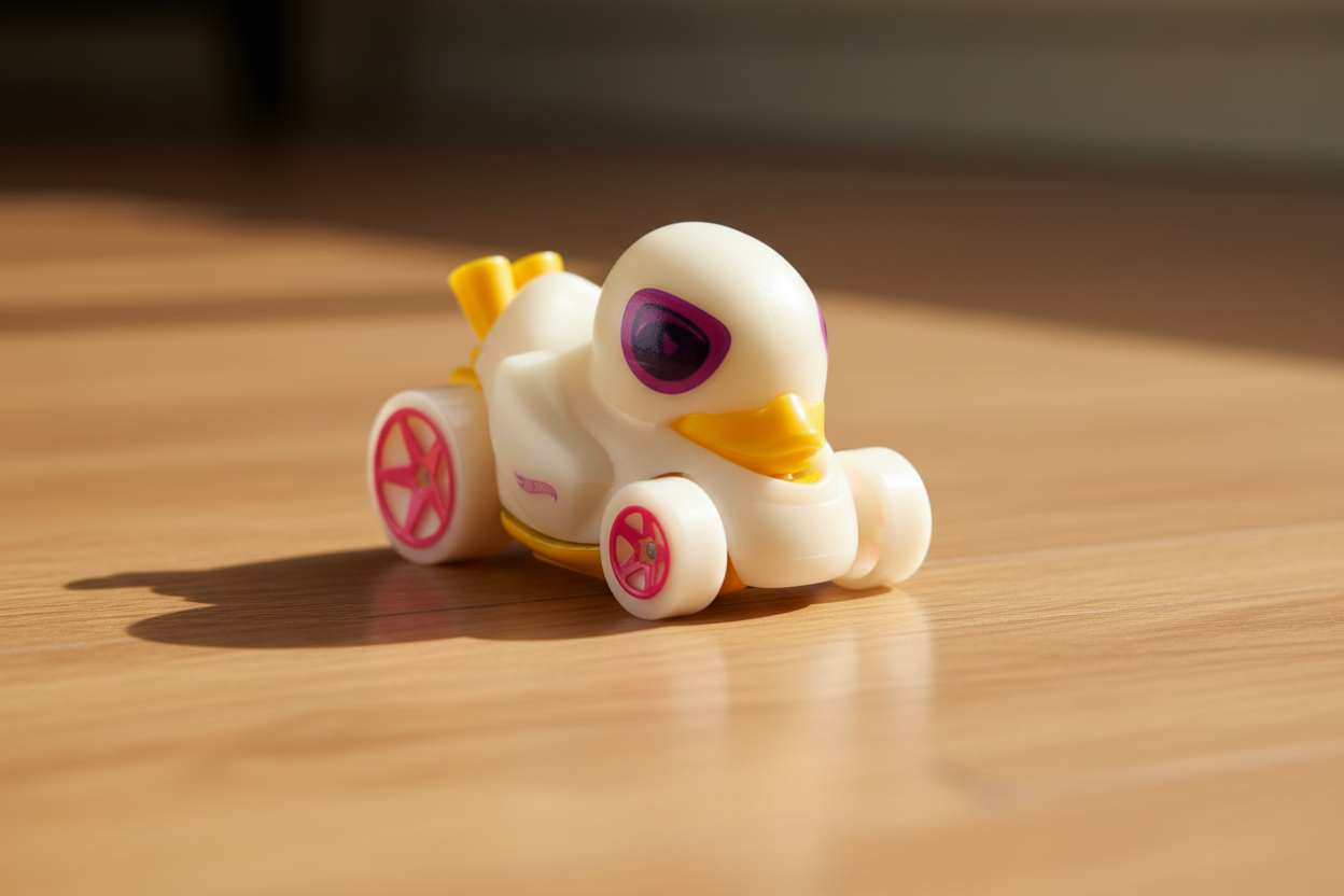 Duck N' Roll Glow Racer Car
