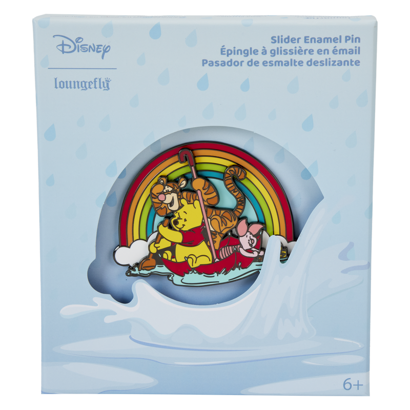 Pin's Winnie l'Ourson et ses Amis - Jour de Pluie