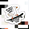 Skater-Ente Sticker