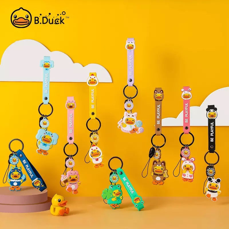 Porte Clefs Canard Panda