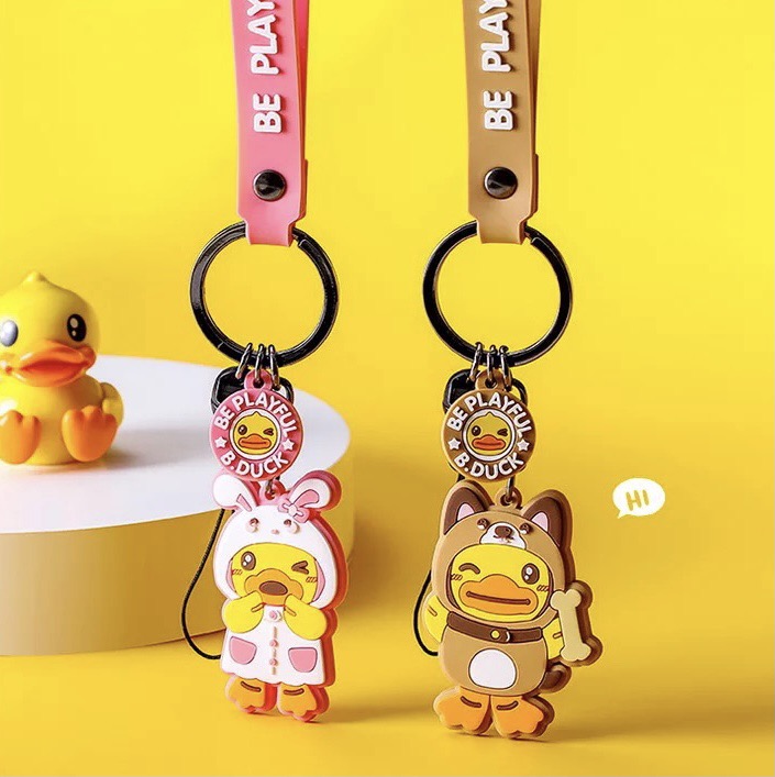 Porte Clefs Canard Lapin
