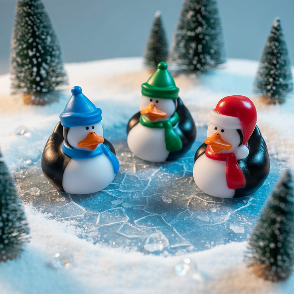 Mini Weihnachtspinguine