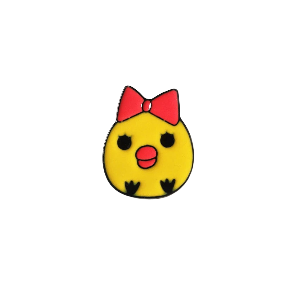 Girl Chick Pin