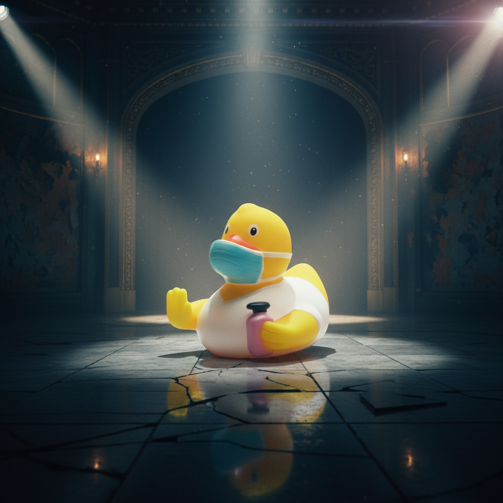 Gesten der Entenbarriere