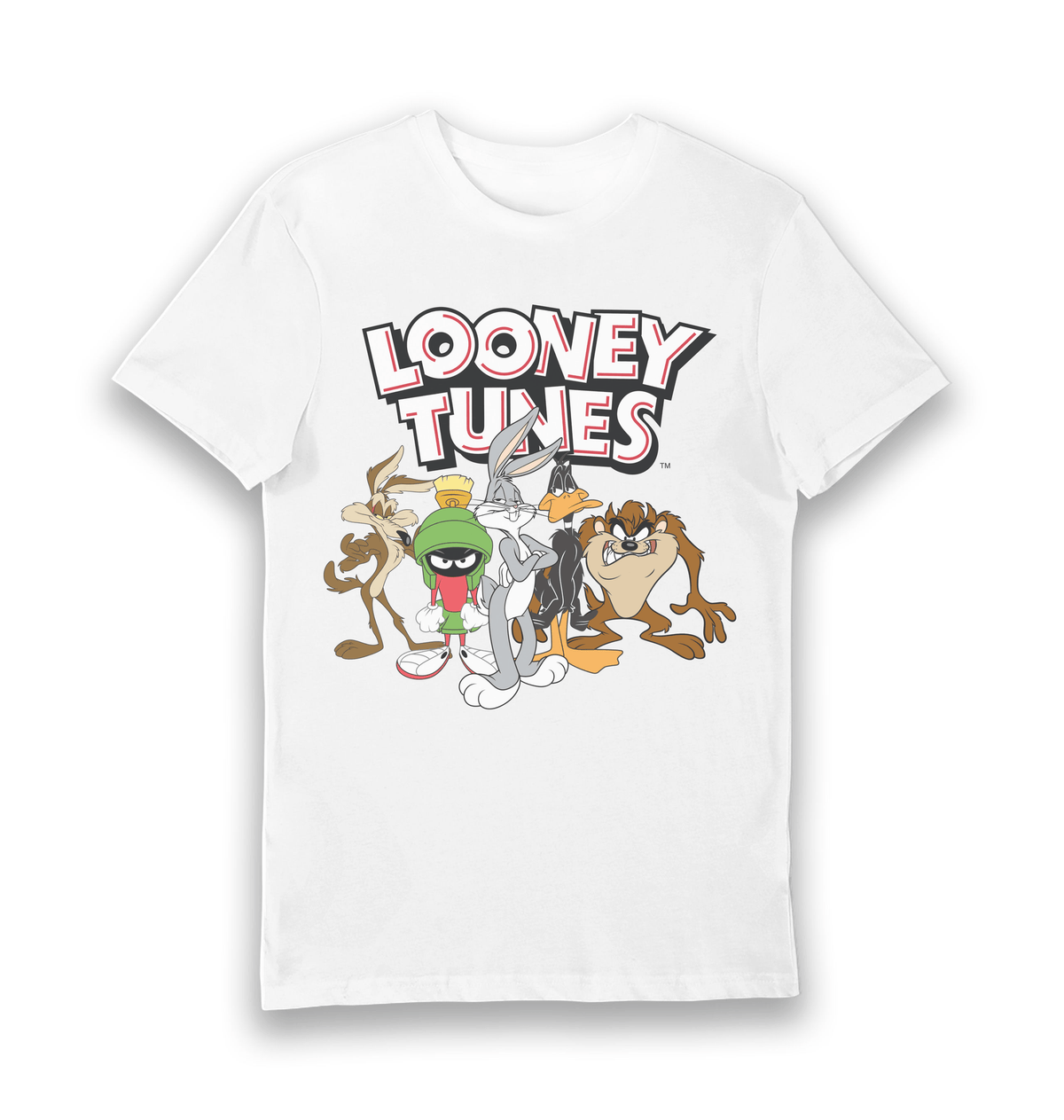 Looney Tunes Gruppen-T-Shirt mit Logo