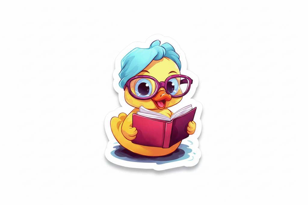 Entenleser Sticker