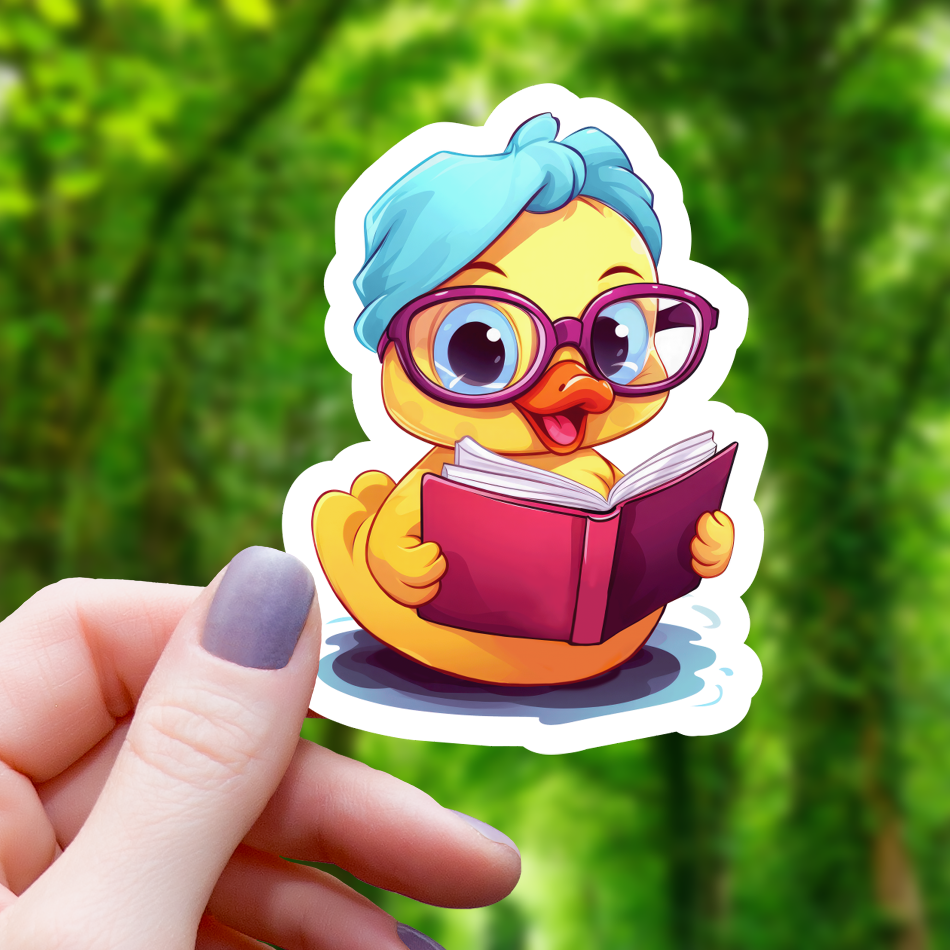 Entenleser Sticker