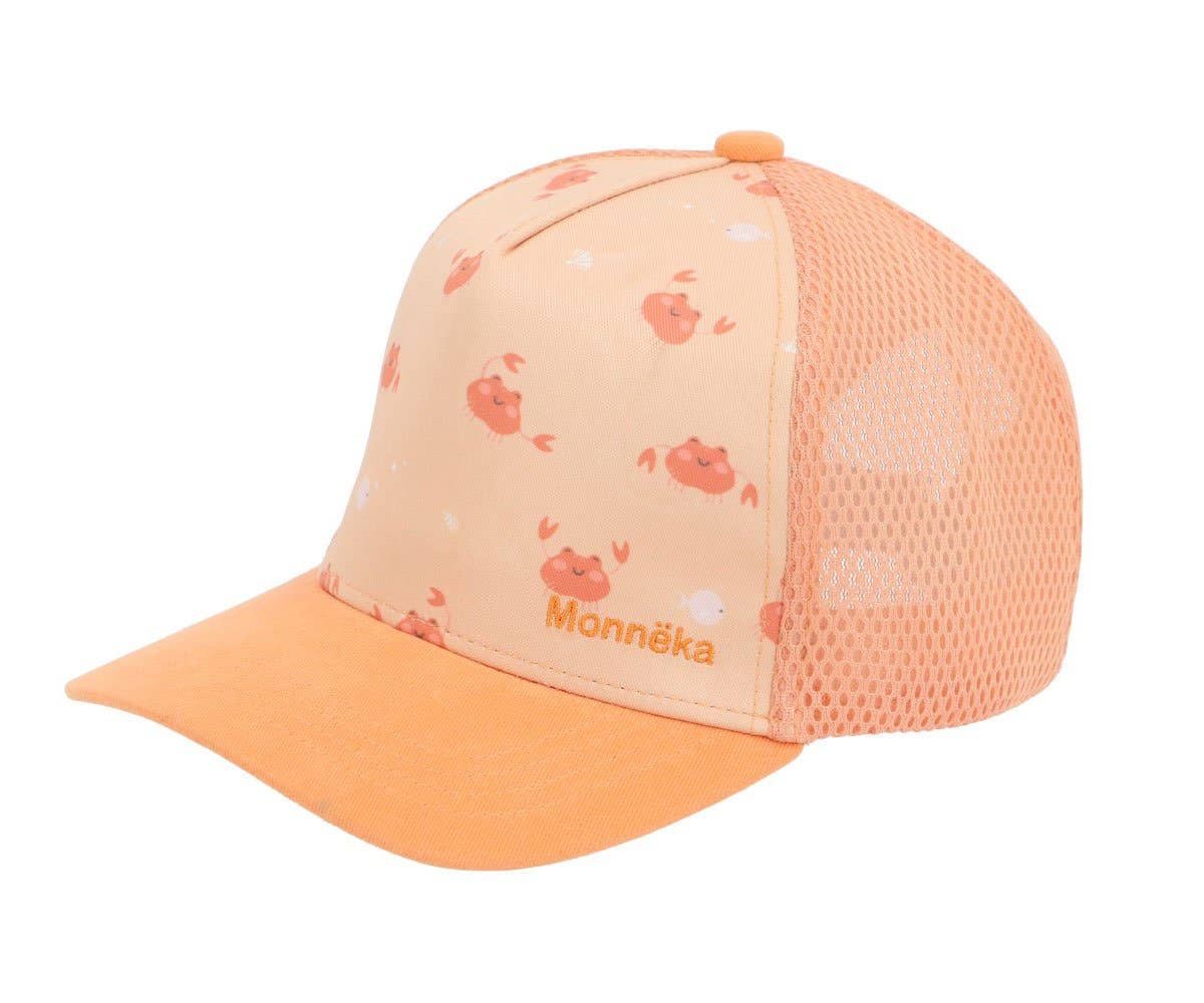 Casquette de Protection Solaire Enfant Crabes