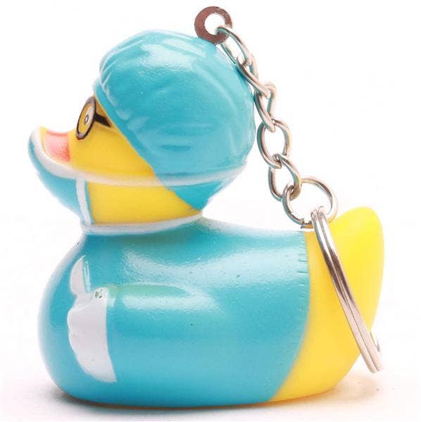 Porte-clés canard Chirurgien