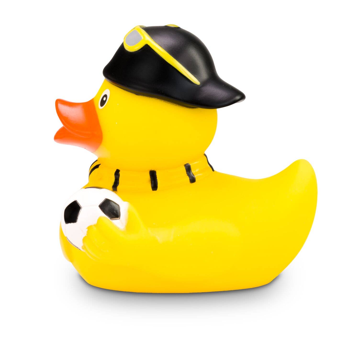 Canard Supporter Noir-Jaune