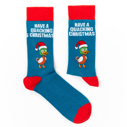 Chaussettes Canard "Have A Quacking Christmas"