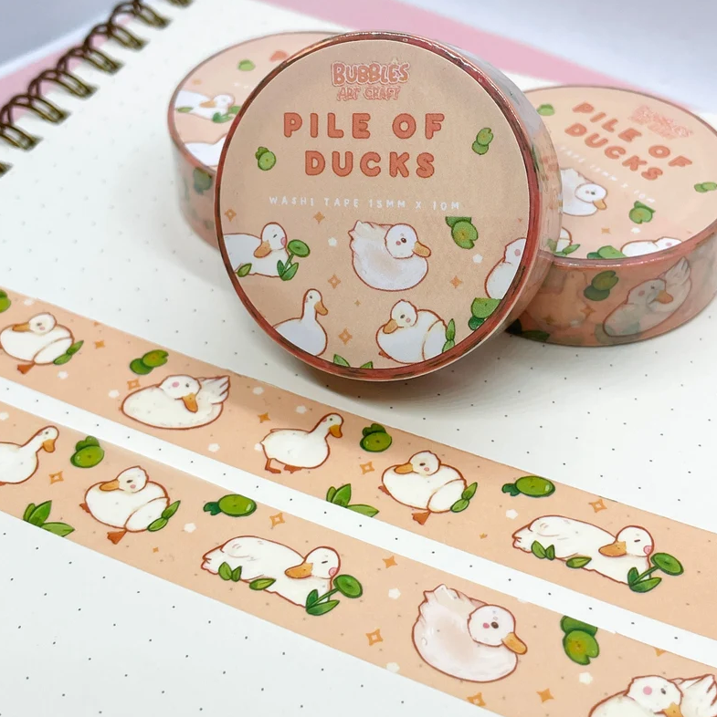 Enten-Washi-Tape „Haufen Enten“