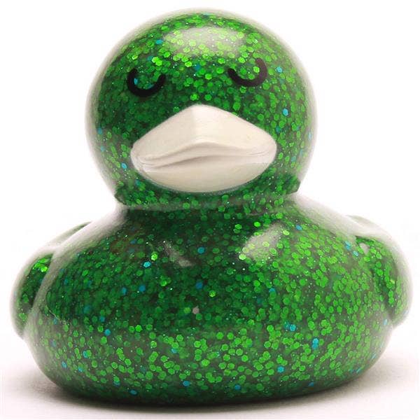 Glitzer-Ente – Grün