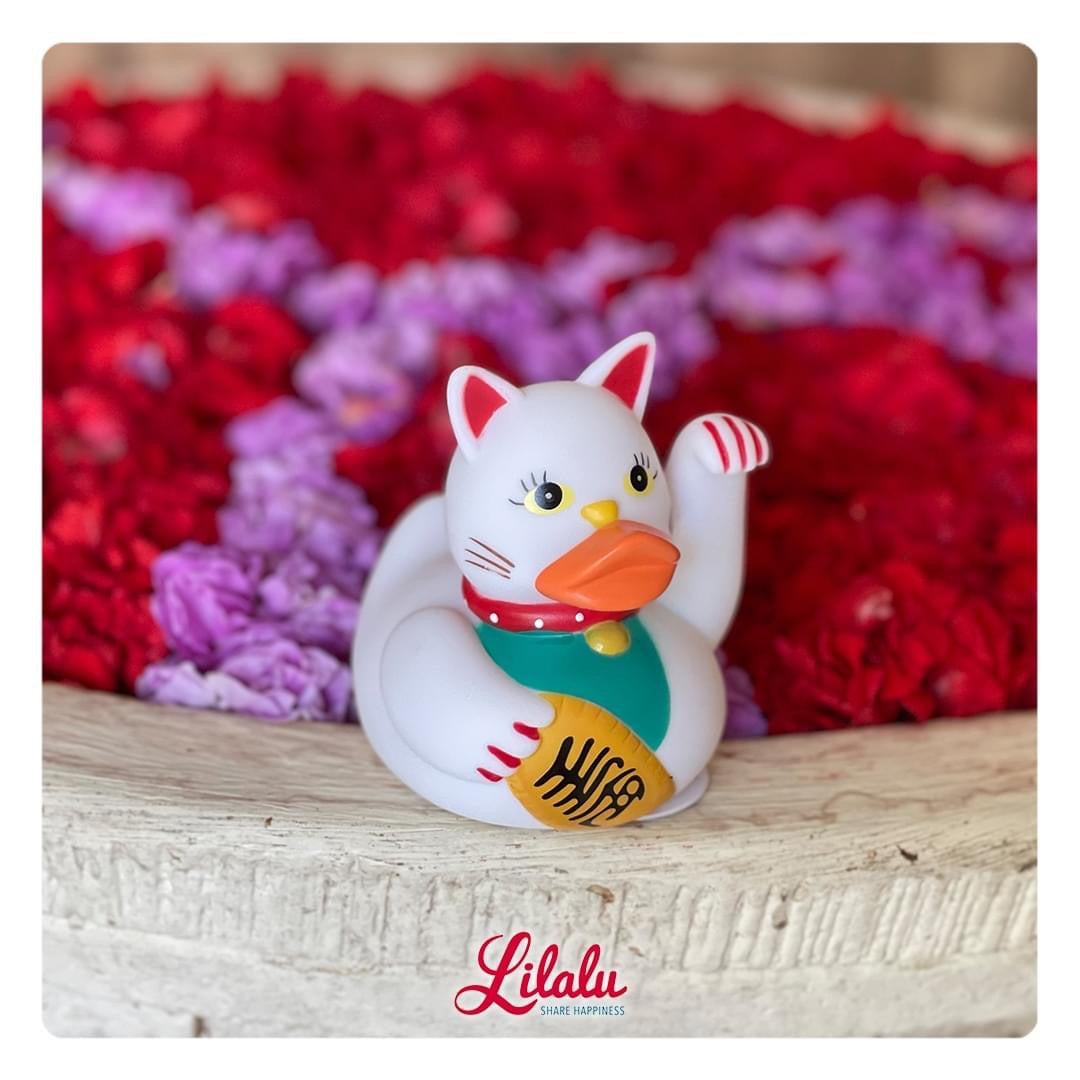 Canard de Bain Chat Chanceux