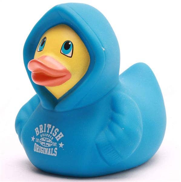 British Duck Hoodie - Blau