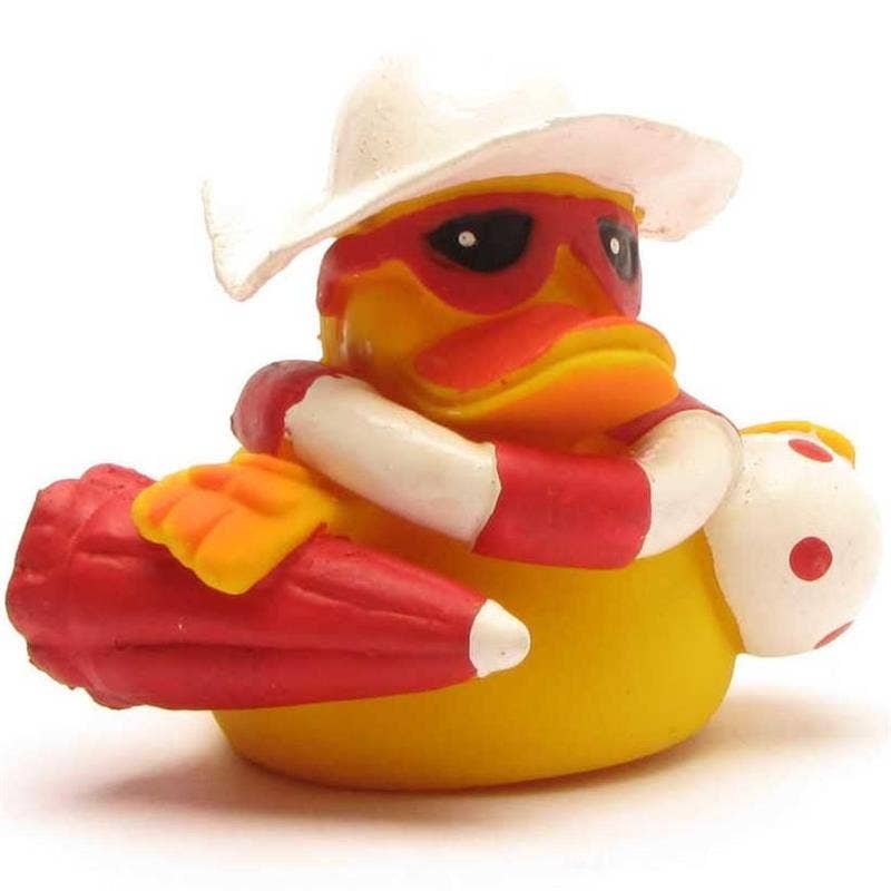 Ente am Strand