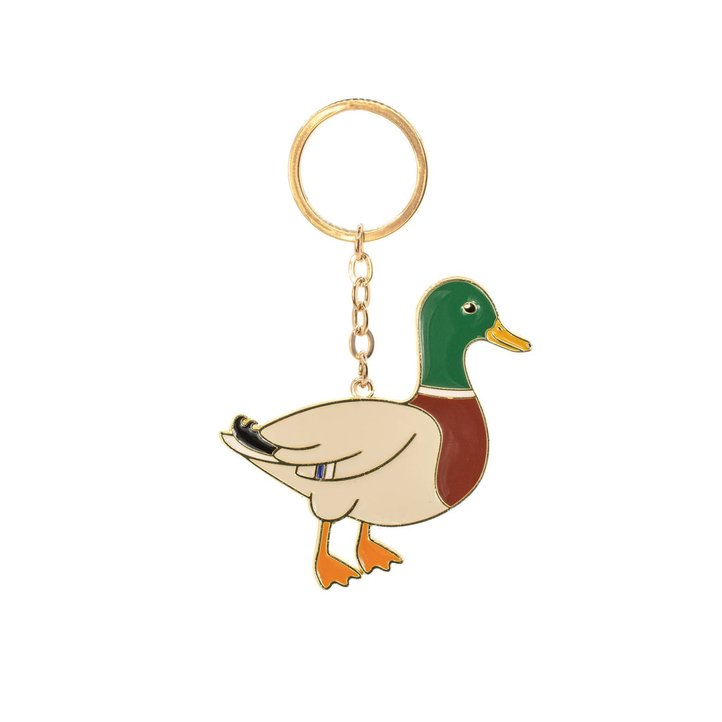 Stockenten-Schlüsselanhänger