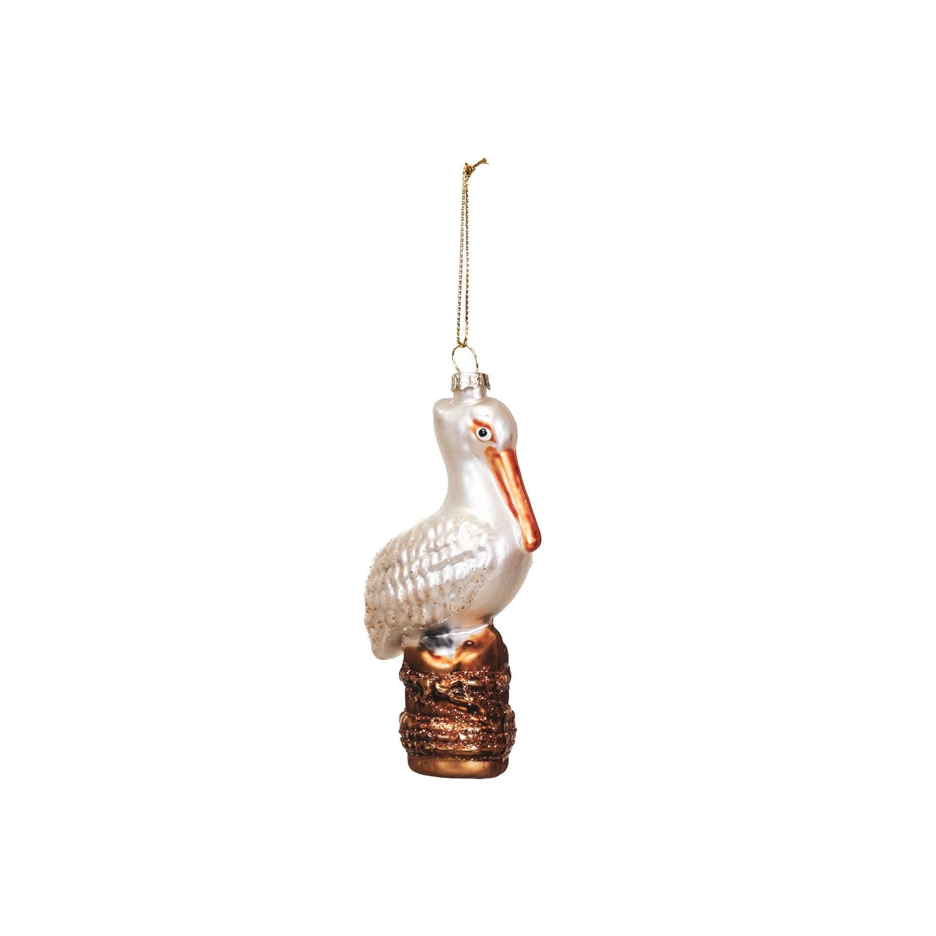 Boule de Noël Pélican