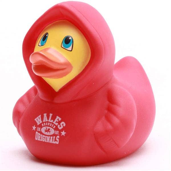 Wales Duck Hoodie - Rot