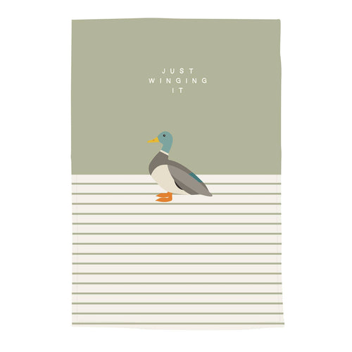 Stockente Geschirrtuch