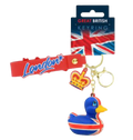 Union-Jack-Enten-Schlüsselanhänger