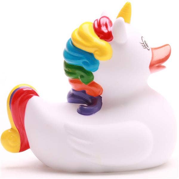 Canard Licorne - blanc